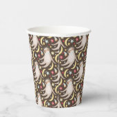 Sloth Astronaut Pattern Papieren Bekers (Rechts)