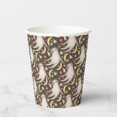 Sloth Astronaut Pattern Papieren Bekers (Voorkant)