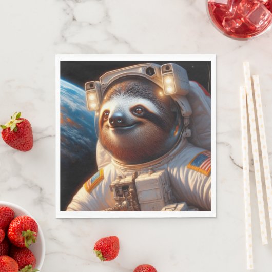 Sloth Astronaut Servet (Insitu)
