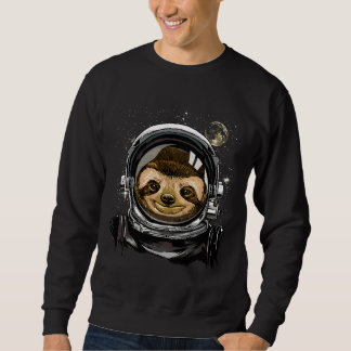 Sloth Astronaut Space Exploration Astronomy Trui