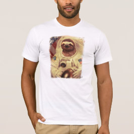 Sloth Astronaut T-shirt