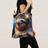 Sloth Astronaut Tote Bag (Dichtbij)