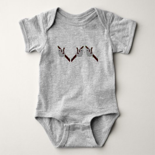 Sloth Baby Bodysuit (Voorkant)