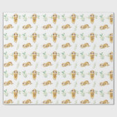 Sloth Baby shower inpakpapier (Vlak)