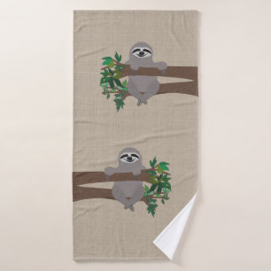 Sloth Bath Towel Badhanddoek