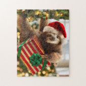 Sloth Bearing Gifts Legpuzzel (Verticaal)