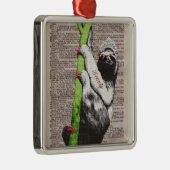 Sloth Beauty Queen Ornament (Rechts)