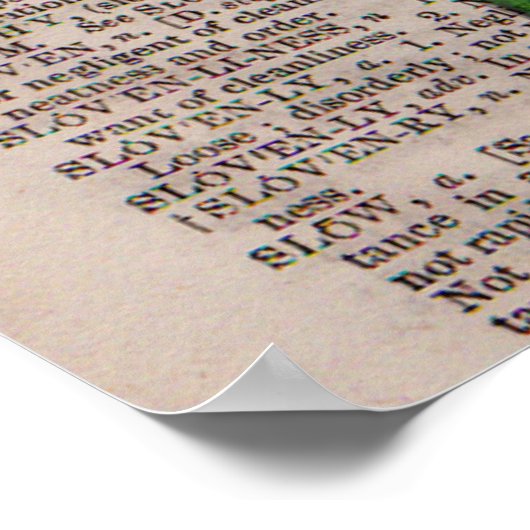 Sloth Beauty Queen Poster (Hoek)