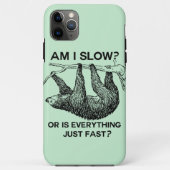 Sloth ben ik traag? Case-Mate iPhone case (Achterkant)