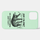 Sloth ben ik traag? Case-Mate iPhone case (Achterkant (horizontaal))