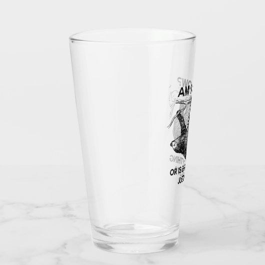 Sloth ben ik traag? glas (Rechts)