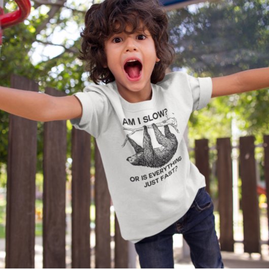 Sloth ben ik traag? t-shirt