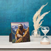 Sloth bergbeklimmen fotoplaat (Insitu)
