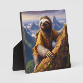 Sloth bergbeklimmen fotoplaat (Voorkant)