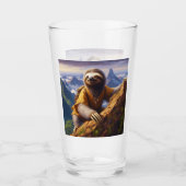 Sloth bergbeklimmen glas (Voorkant)