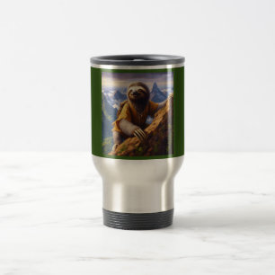 Sloth bergbeklimmen reisbeker