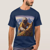 Sloth bergbeklimmen t-shirt (Voorkant)
