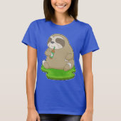 Sloth Bottle Beer T-shirt (Voorkant)