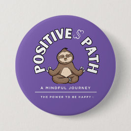 SLOTH BUTTON POSITIEF PAD