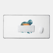 Sloth Camping Lover Bureaumat (Keyboard & Muis)