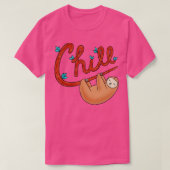 Sloth Chill T-shirt (Design voorkant)