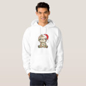 Sloth Christmas Winter Animals Sloths Hoodie (Voorkant volledig)