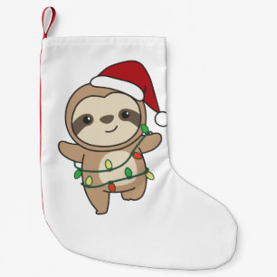 Sloth Christmas Winter Animals Sloths Kleine Kerstsok