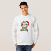 Sloth Christmas Winter Animals Sloths T-shirt (Voorkant volledig)