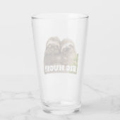 Sloth Couple Glas (Achterkant)
