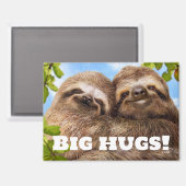 Sloth Couple Magneet (Voorkant / Achterkant)