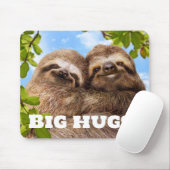 Sloth Couple Muismat (Met muis)