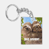Sloth Couple Sleutelhanger (Voorkant Links)