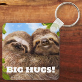 Sloth Couple Sleutelhanger (Achterkant)