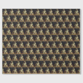 Sloth Cricket Speler Cadeaupapier (Vlak)