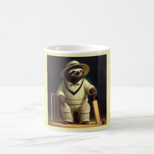 Sloth Cricket Speler Koffiemok (Center)
