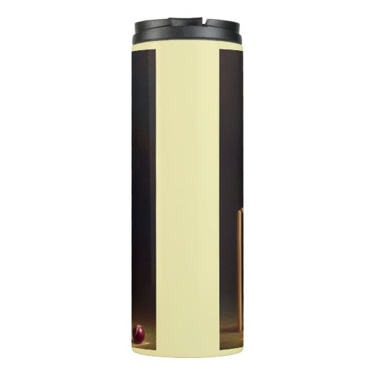 Sloth Cricket Speler Thermosbeker (Achterkant)