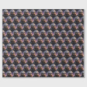 Sloth Cyberpunk Cadeaupapier (Vlak)