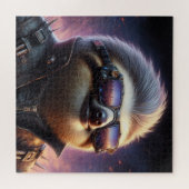Sloth Cyberpunk Legpuzzel (Horizontaal)