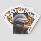 Sloth Cyberpunk Pokerkaarten (Achterkant)