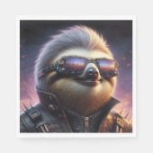 Sloth Cyberpunk Servet (Voorkant)