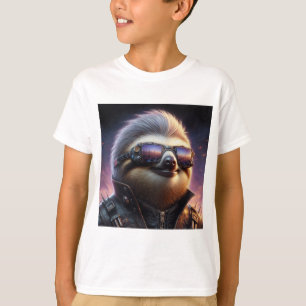 Sloth Cyberpunk T-shirt
