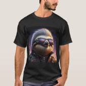 Sloth Cyberpunk T-shirt (Voorkant)