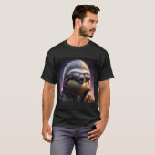 Sloth Cyberpunk T-shirt (Voorkant volledig)