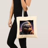 Sloth Cyberpunk Tote Bag (Voorkant (product))