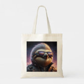 Sloth Cyberpunk Tote Bag (Achterkant)