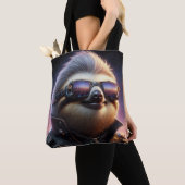 Sloth Cyberpunk Tote Bag (Dichtbij)