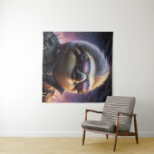 Sloth Cyberpunk Wandkleed (In Situ (horizontaal))