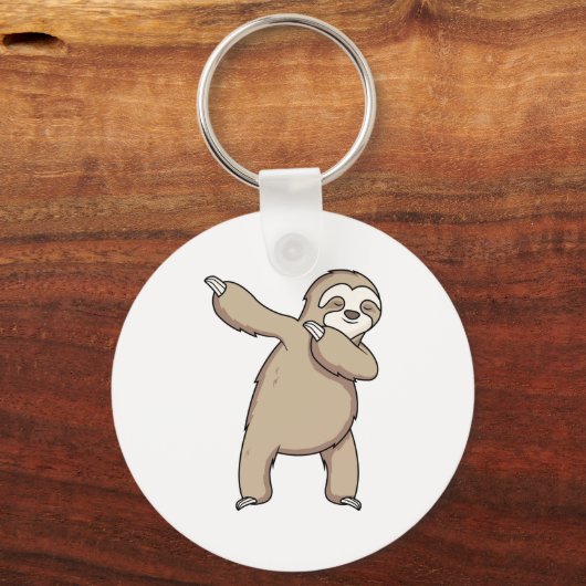 Sloth Dab Sleutelhanger (Voorkant)