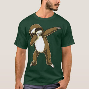 Sloth Dabbing Funny Animal Dab Dance Gifts T-shirt