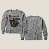 Sloth “Don’t Worry, Don’t Hurry” Shirt – Chill Vib (Voorkant /achterkant)